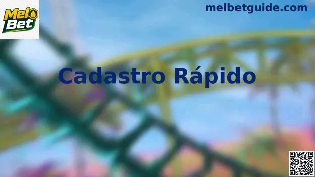 Interface de Cadastro Rápido Mel Bet no Brasil