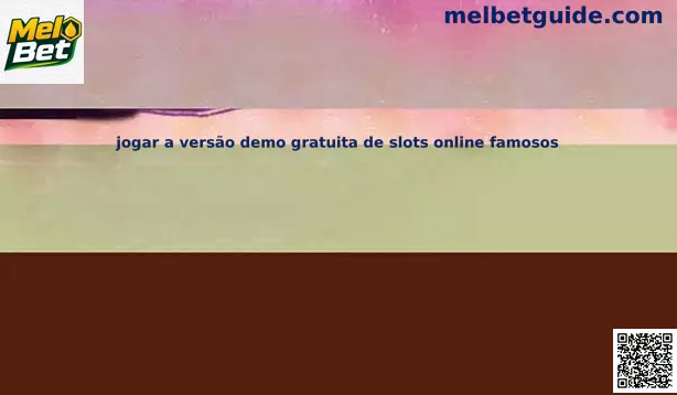 Slots demo famosos no Brasil