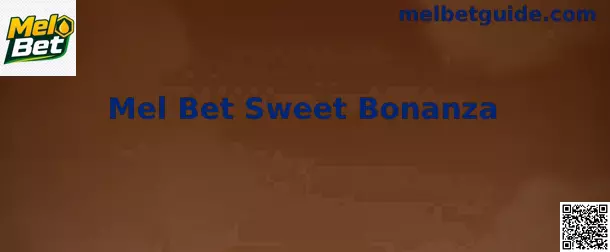 Mel Bet Sweet Bonanza com símbolos de doces e frutas
