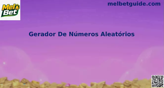 Gerador de Números Aleatórios - Mel Bet RNG