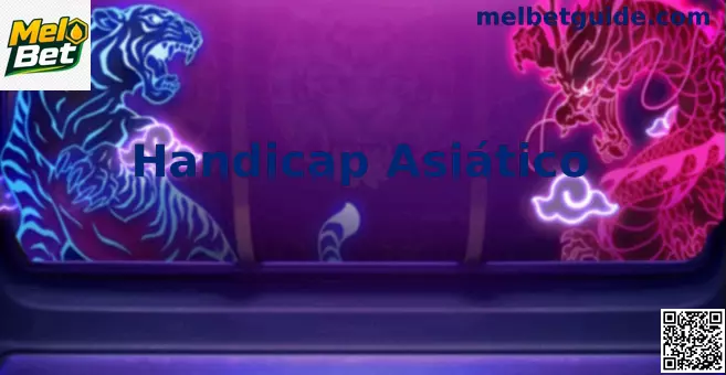 Gráfico explicativo do mercado de Handicap Asiático na Mel Bet
