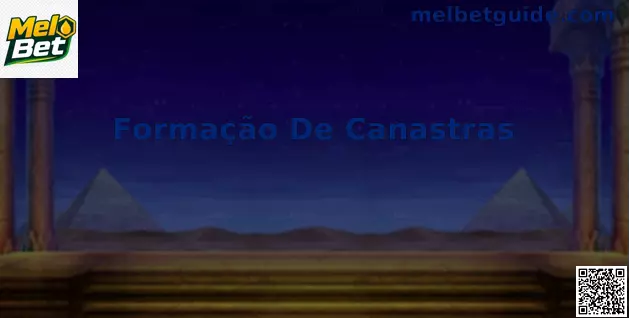 Cartas organizadas para a formação de canastras em uma partida no Mel Bet